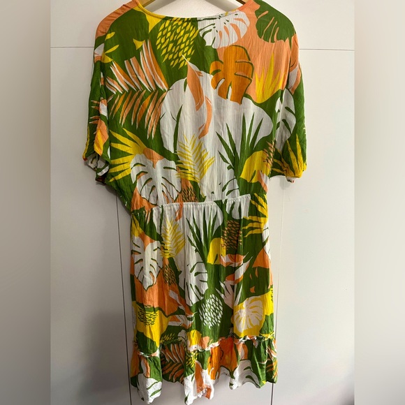 Roxy Floral Coverup Dress - Picture 5 of 7